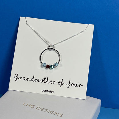 Gift For Grandma, Christmas Gift For Grandma, Grandma And Grandchildren, Christmas gifts jewellery, Christmas Gift, Family birthstone