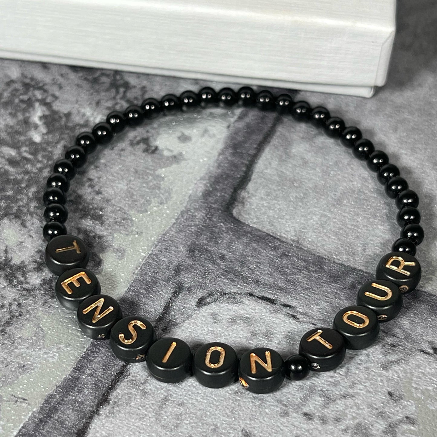 Kylie Minogue - Tension Tour 2025 Personalised Souvenir Commemorative Concert Bracelet, Concert bracelet, Kylie Merch, Kylie Minogue Gift