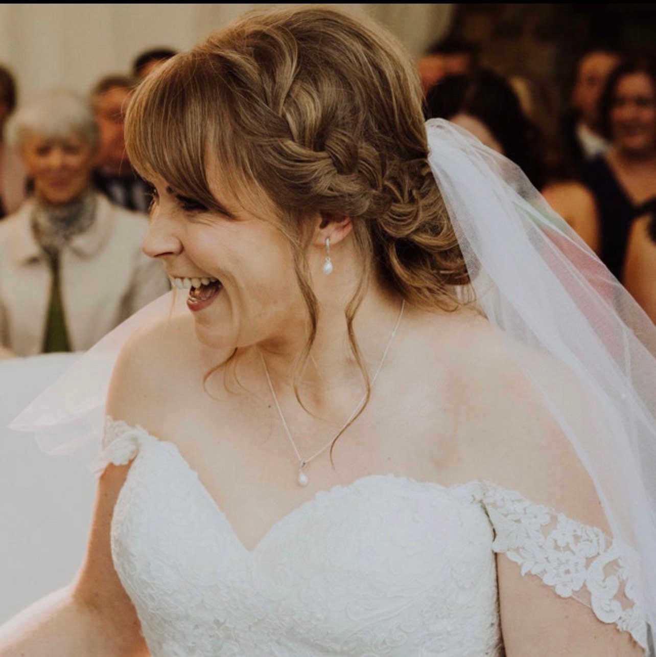 Single Real Pearl Necklace, Freshwater Pearl Pendent Necklace, Bridal Jewelry, Wedding Necklace, Christmas Necklace, Bridesmaid Gift for Her