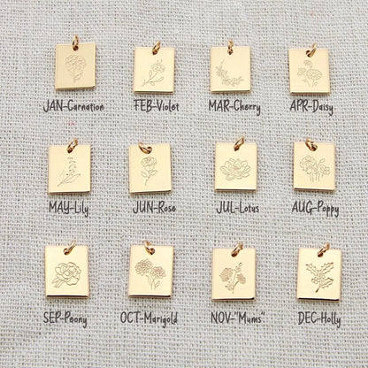 SWAROVSKI BIRTHSTONE NECKLACE, February birthstone necklace, birthday gift for her, February birthday gift for her, February Birthflower