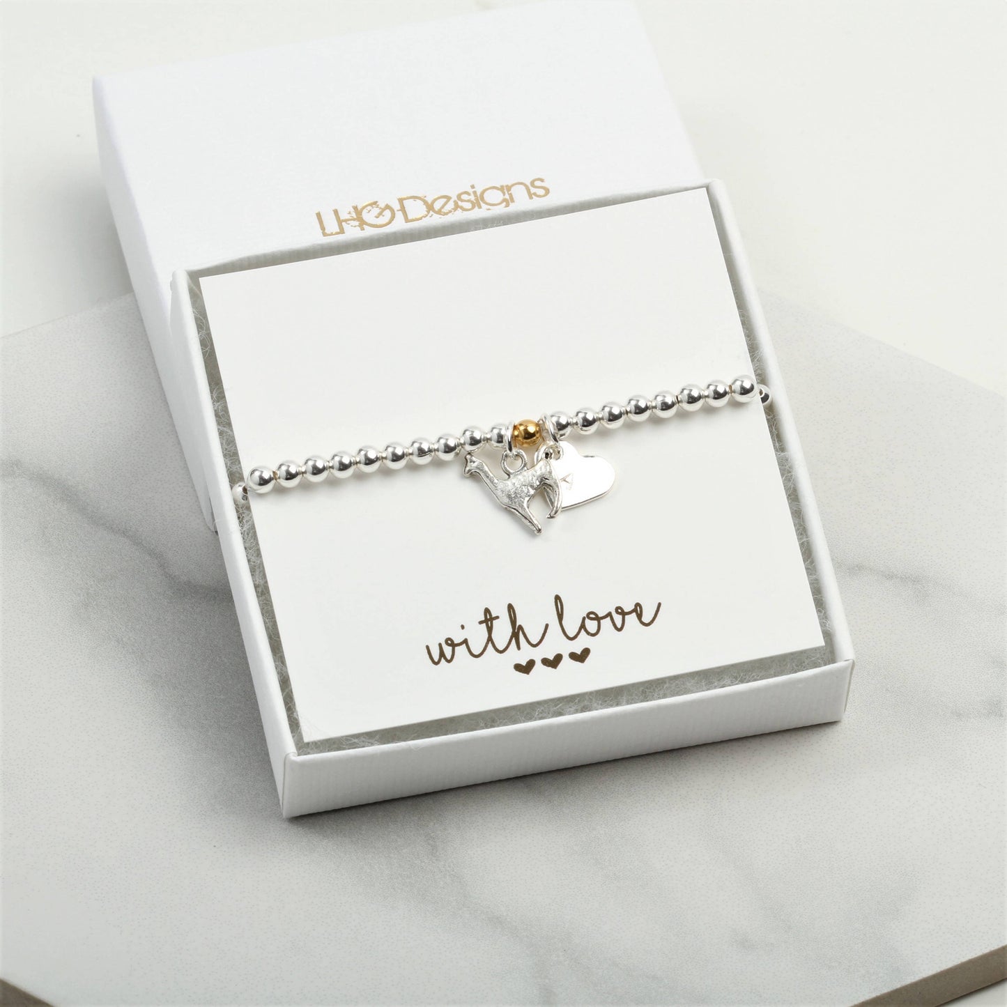 Personalised Llama lovers bracelet gift for her, Birthday gift for her, Christmas gift for her, kids, children, good luck, exams gift