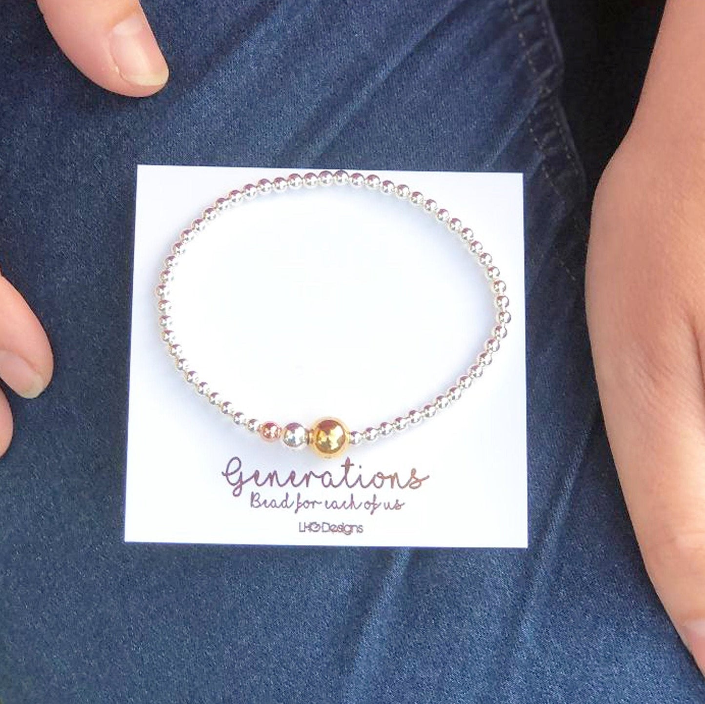 Family Bracelet, Generations bracelet, Mother and Child Bracelet, Grandma Bracelet, Mothers Day gift, Birthday gift for mum, Family Jewelry